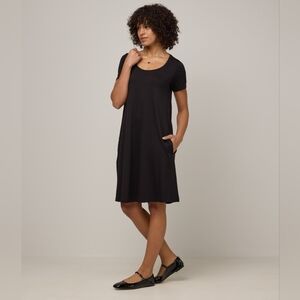 Wool& Maggie Merino Swing Dress with Pockets
